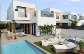 CBH1845, New houses in Dolores, Alicante. Close to Torrevieja, Guardamar, Ciudad Quesada, Benijofar, Murcia, and Elche.