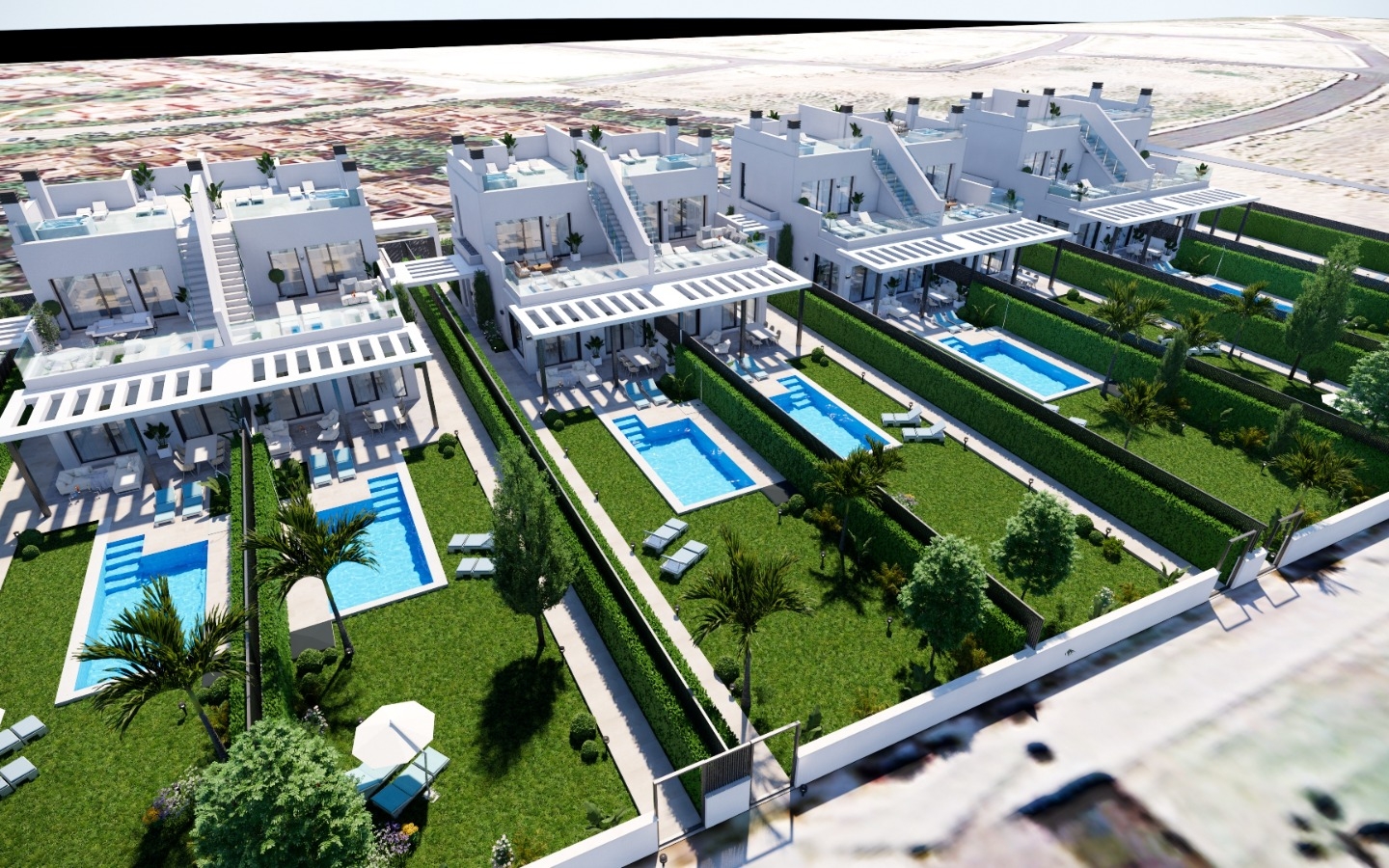 New Build - Property on the beach. Fantastic view to La Manga. Your own gate to the beach and the beach promenade. Sun roof with yacuzzi. - - New Build - Property on the beach. Fantastic view to La Manga. Your own gate to the beach and the beach promenade. Sun roof with yacuzzi. - -