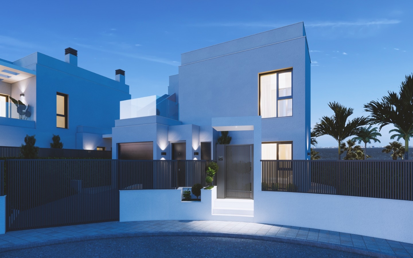New Build - Property on the beach. Fantastic view to La Manga. Your own gate to the beach and the beach promenade. Sun roof with yacuzzi. - - New Build - Property on the beach. Fantastic view to La Manga. Your own gate to the beach and the beach promenade. Sun roof with yacuzzi. - -