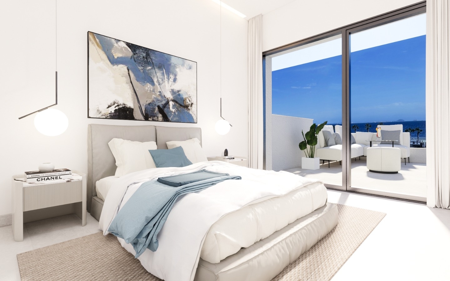 New Build - Property on the beach. Fantastic view to La Manga. Your own gate to the beach and the beach promenade. Sun roof with yacuzzi. - - New Build - Property on the beach. Fantastic view to La Manga. Your own gate to the beach and the beach promenade. Sun roof with yacuzzi. - -