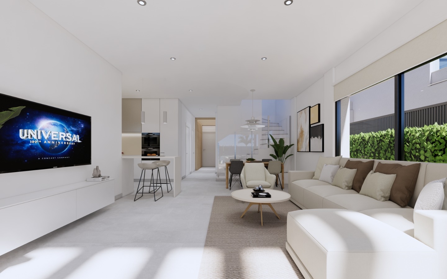 New Build - Property on the beach. Fantastic view to La Manga. Your own gate to the beach and the beach promenade. Sun roof with yacuzzi. - - New Build - Property on the beach. Fantastic view to La Manga. Your own gate to the beach and the beach promenade. Sun roof with yacuzzi. - -